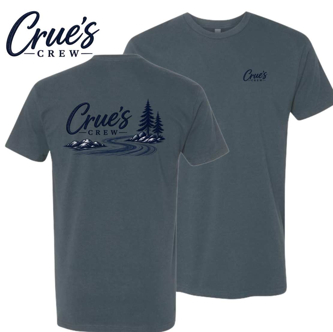 Crue's Crew Dusty Blue T-Shirt