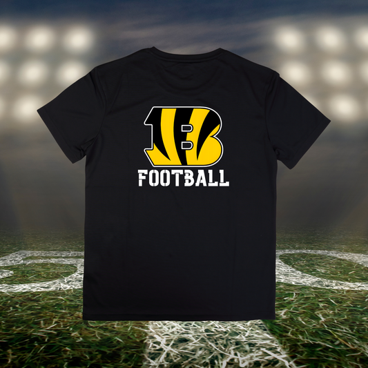 Bandon Tigers Logo Football – driFIT Performance T-Shirt in Black