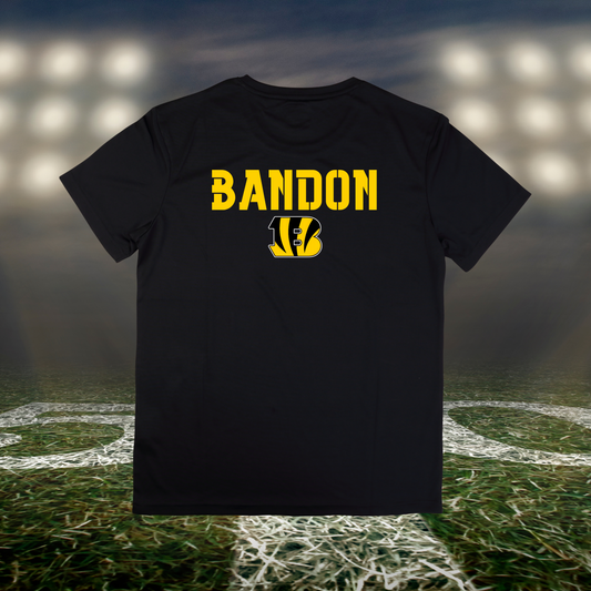 Bandon Tigers Town Mascot – driFIT Performance T-Shirt in Black