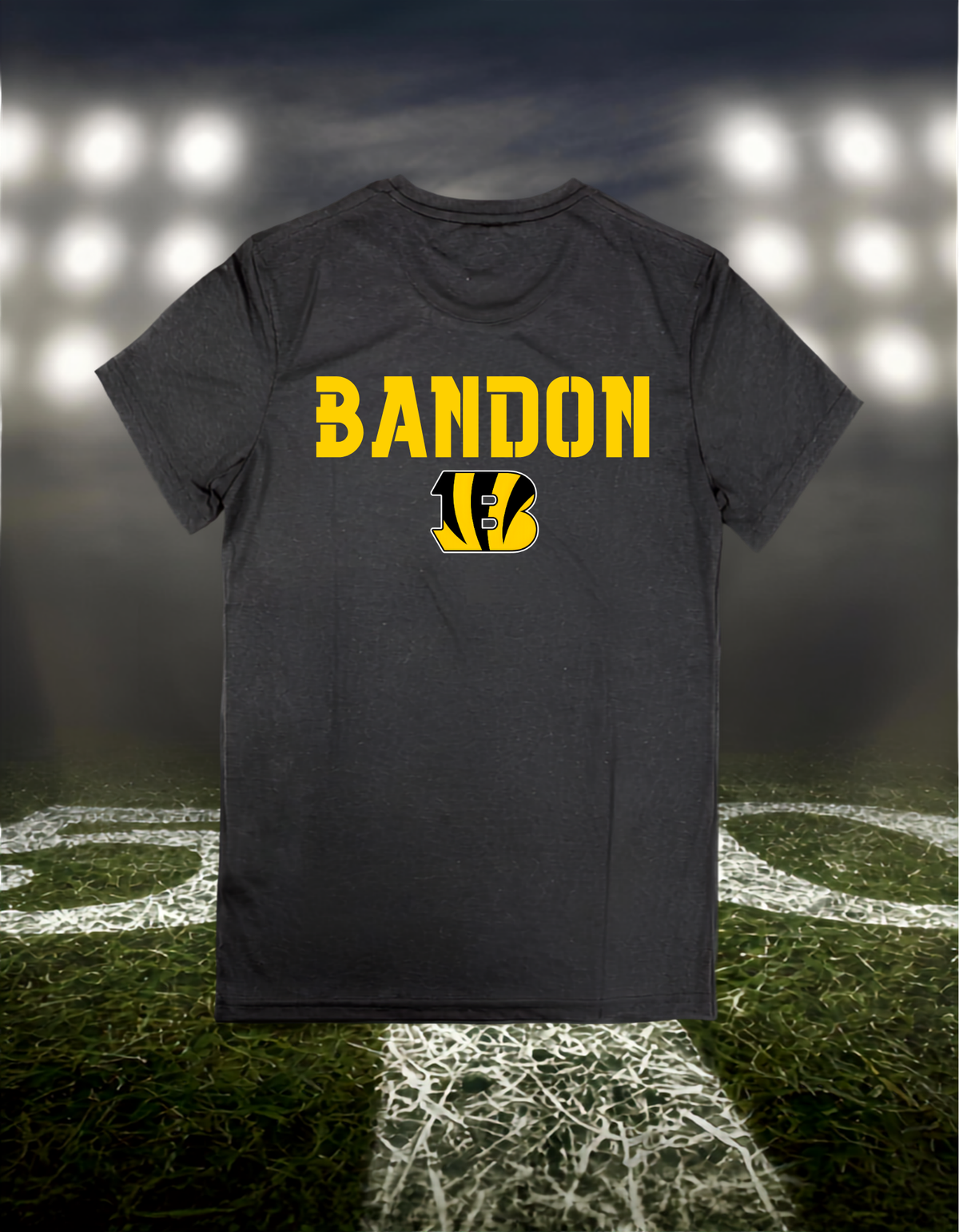 Bandon Tigers Town Mascot – driFIT Performance T-Shirt in White