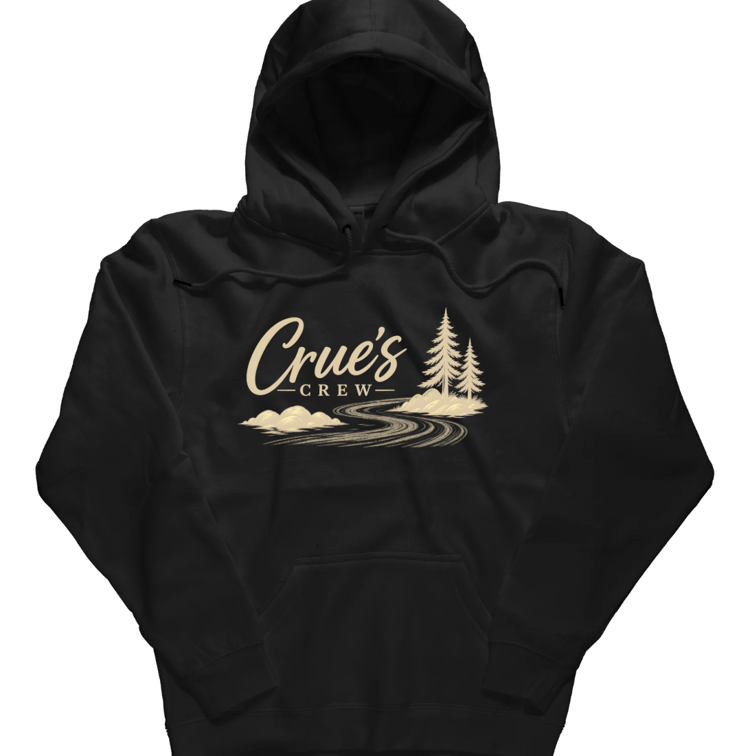 Crue's Crew Black Hoodie