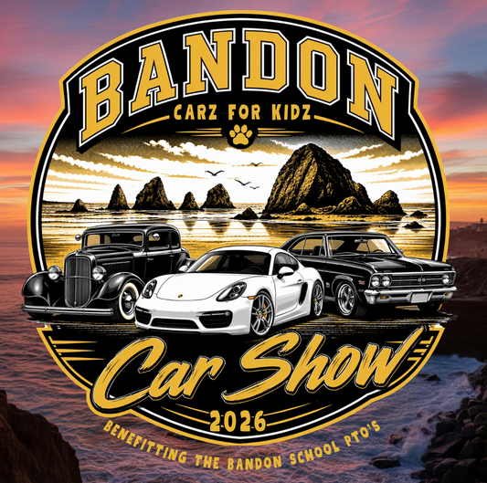 2026 Bandon's Carz for Kidz T-Shirt